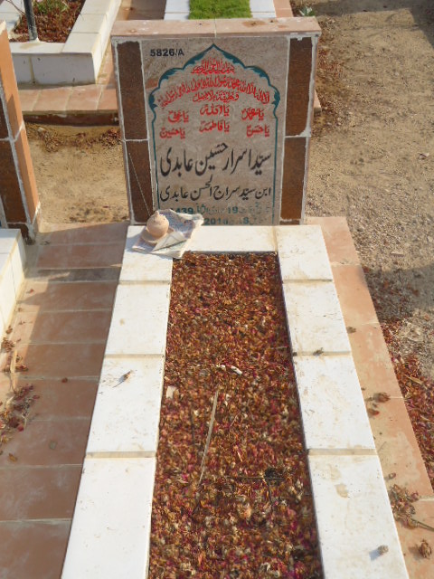 15826 – Syed Israr Hussain Abidi
