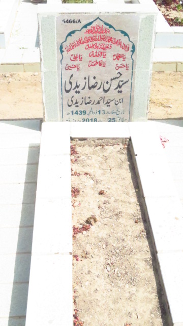 16466 – Syed Hassan Raza Zaidi