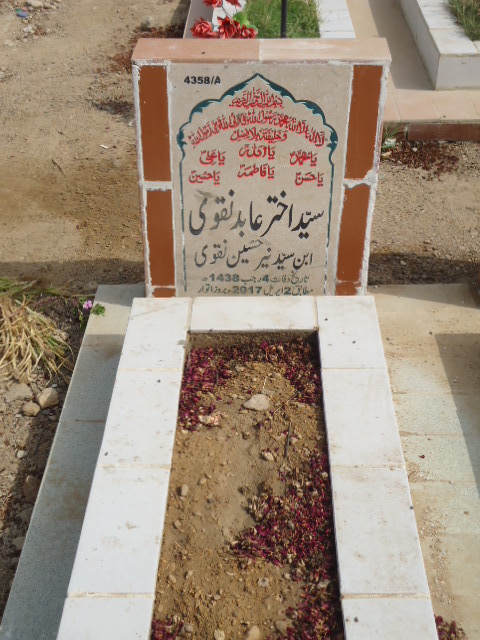 14358 – Syed Akhtar Abid Naqvi