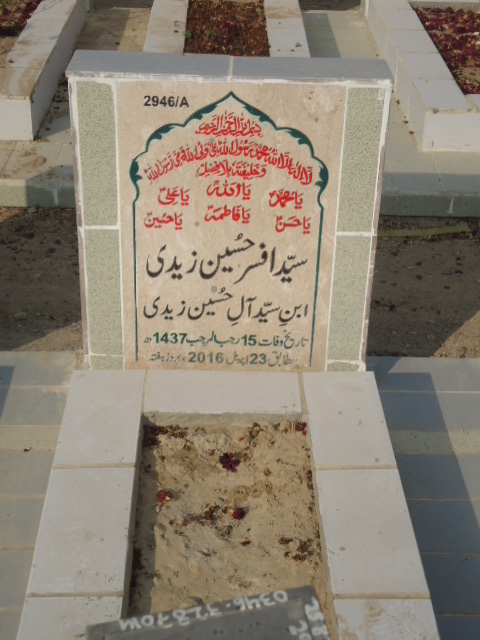 12946 – Syed Afsar Hussain Zaidi