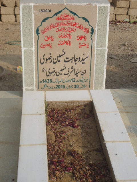 11830 – Syed Wajahat Hussain Rizvi