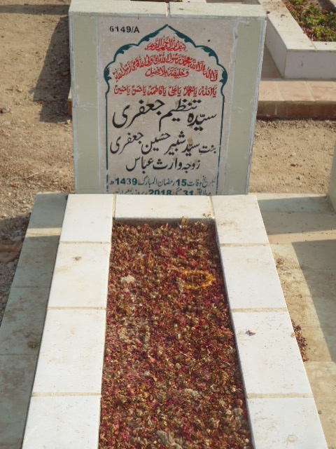 16149 – Syeda Tanzeem Jaffery