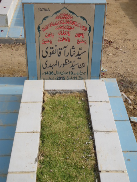 11379 – Syed Nisar Aqaa Naqvi