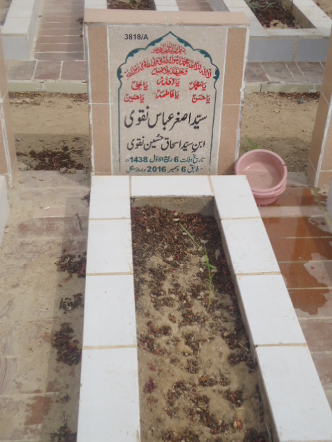 13818 – Syed Asghar Abbas Naqvi