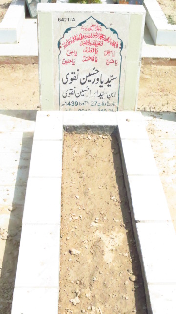 16421 – Syed Yawar Hussain Naqvi