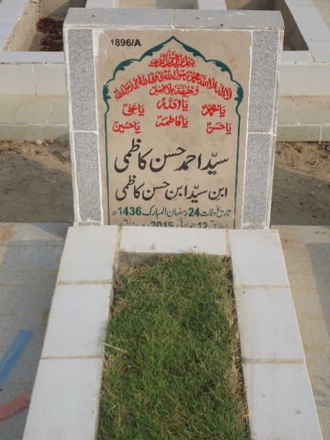 11896 – Syed Ahmed Hasan Kazmi