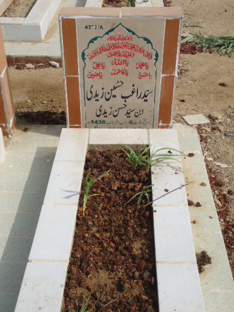 14372 – Syed Raghib Hussain Zaidi