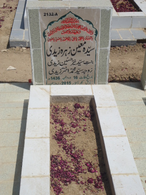 12132 – Syeda Moin Zehra Zaidi