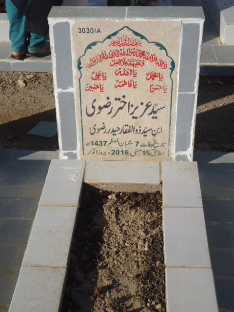 13030 – Syed Aziz Akhtar Rizvi