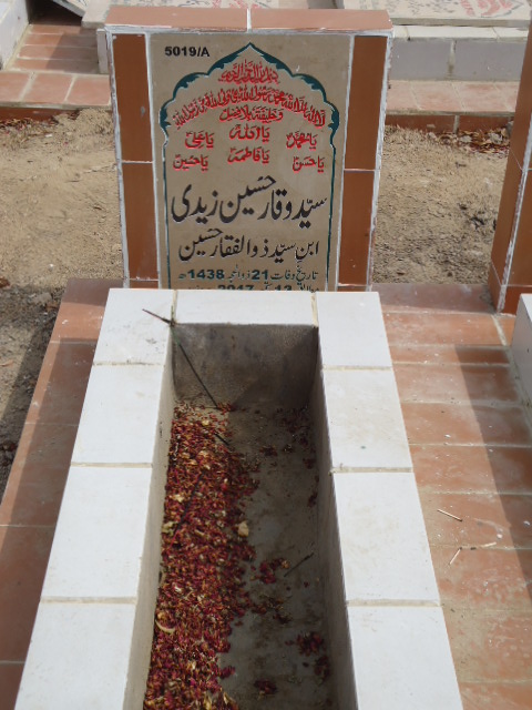 15019 – Syed Waqar Hussain Zaidi