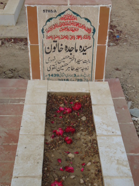 15765 – Syeda Majida Khatoon