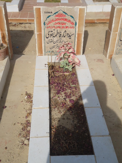 15300 – Syeda Nisar Fatima Naqvi
