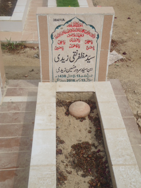 13849 – Syed Muzafar Naqi Zaidi