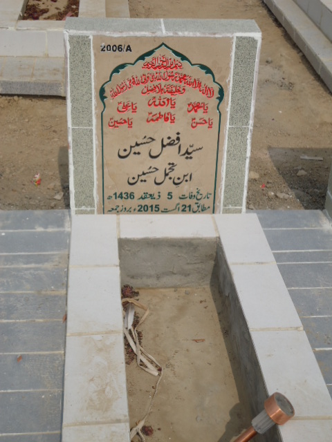 12006 – Syed Afzal Hussain