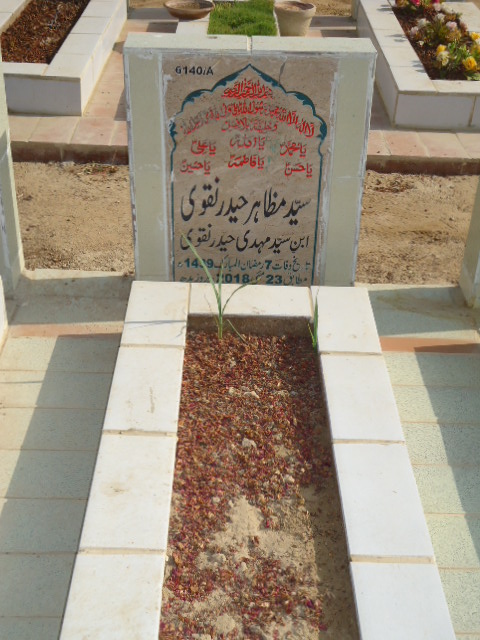 16140 – Syed Mazahir Haider Naqvi