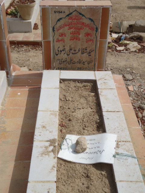 15154 – Syed Shafaat Ali Rizvi