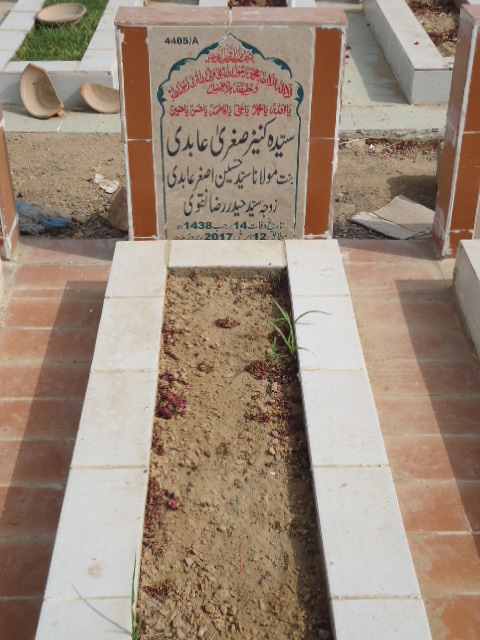 14405 – Syeda Kaneez Sughra Abidi