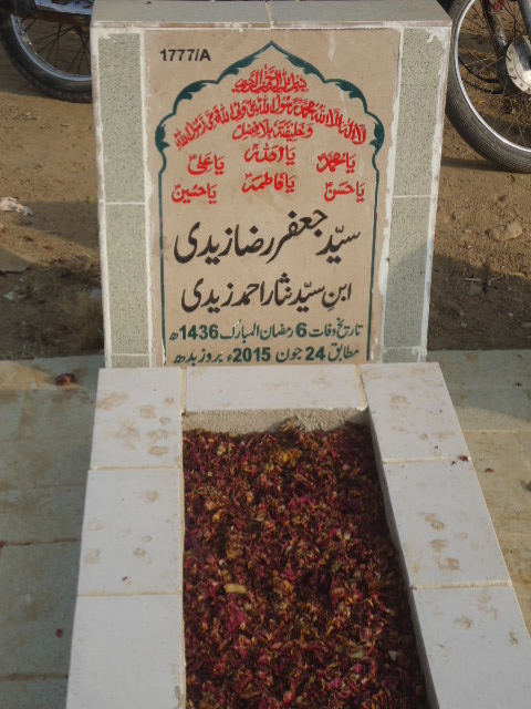 11777 – Syed Jaffar Raza Zaidi