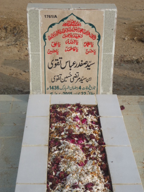 11761 – Syed Safdar Abbas Taqvi