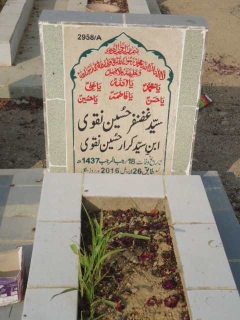 12958 – Syed Ghazanfar Hussain Naqvi