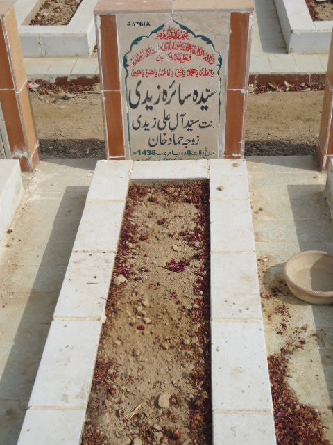 14376 – Syeda Saira Zaidi