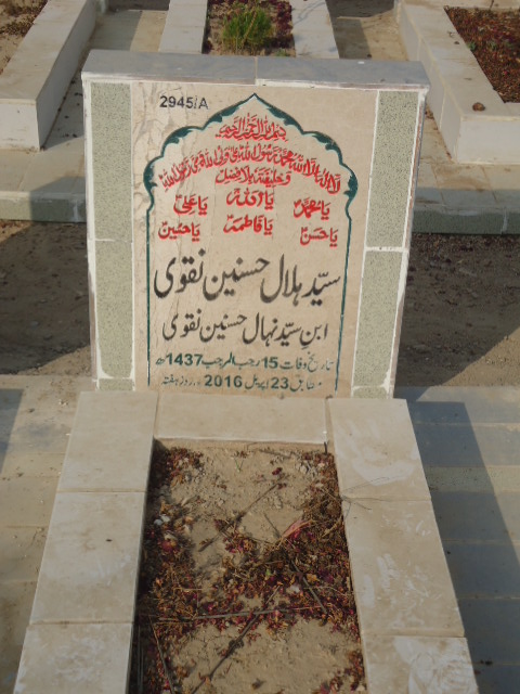 12945 – Syed Hilal Hasnain Naqvi