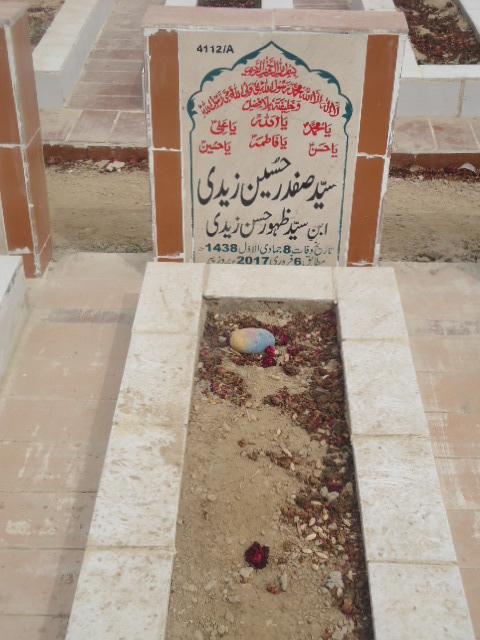 14112 – Syed Safdar Hussain Zaidi