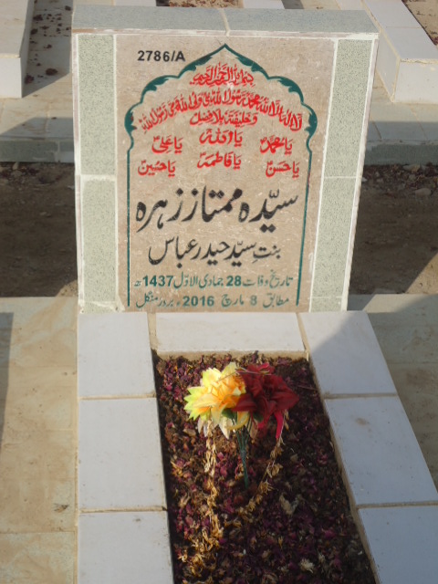 12786 – Syeda Mumtaz Zehra