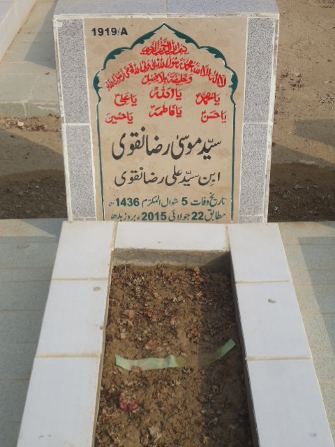 11919 – Syed Mosa Raza Naqvi