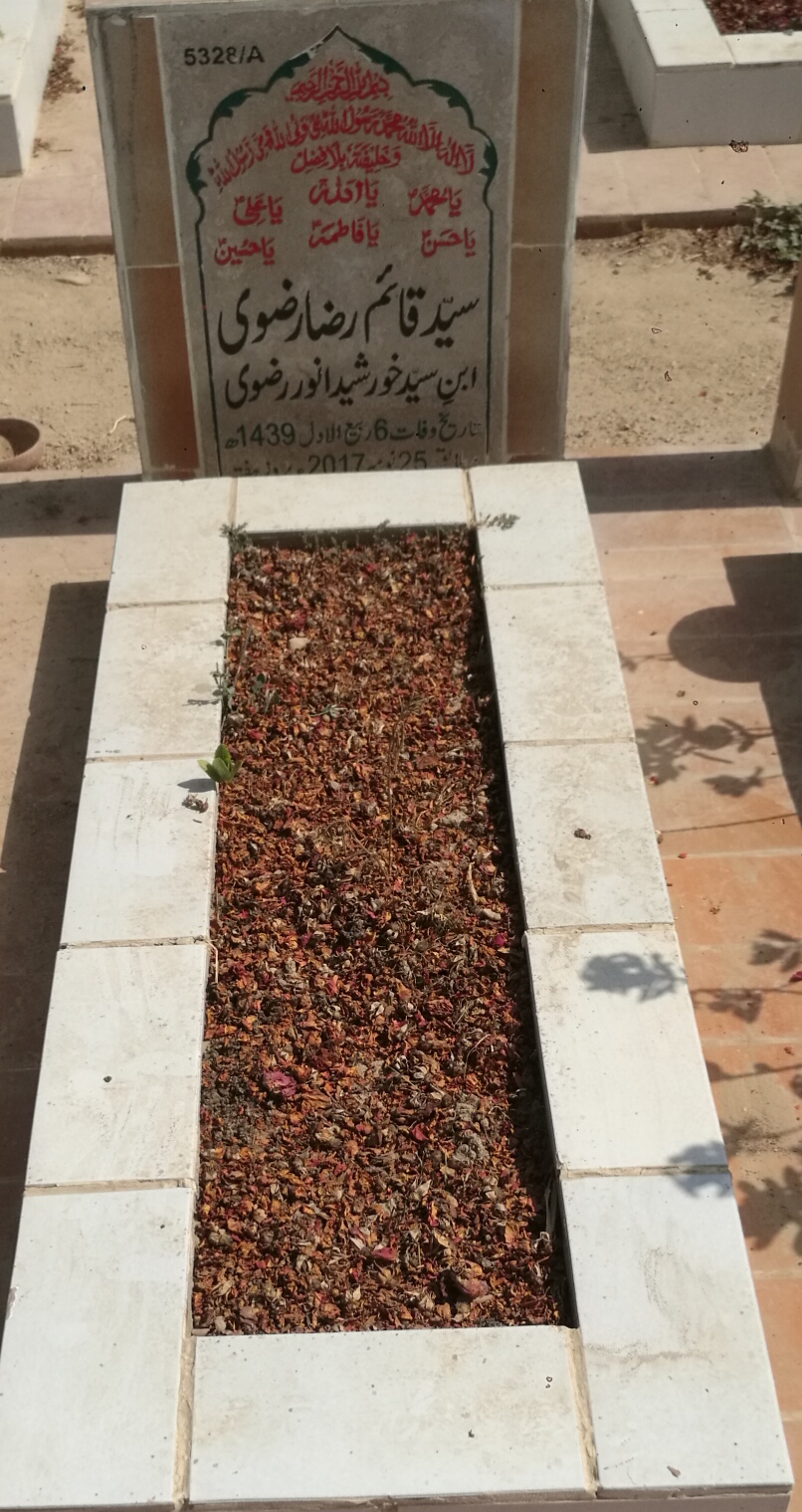15328 – Syed Qaim Raza Rizvi