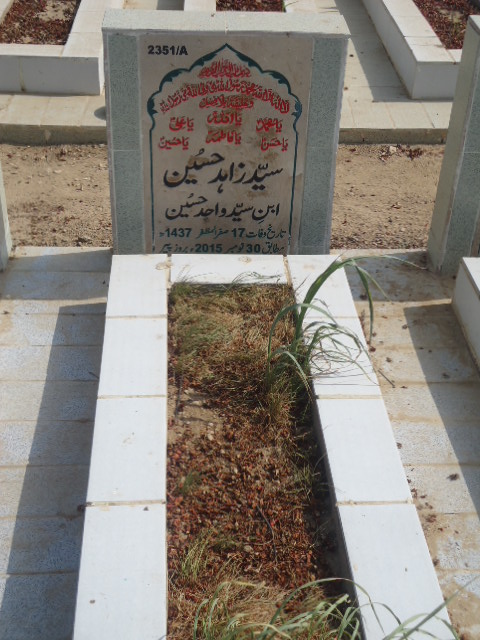 12351 – Syed Zahid Hussain