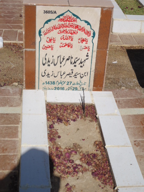 13605 – Shaheed Syed Nasir Abbas Zaidi