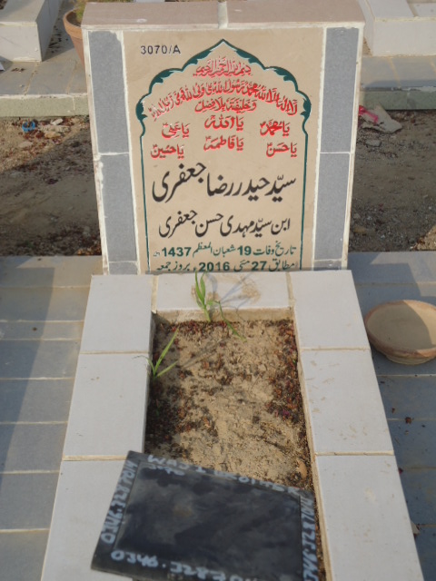 13070 – Syed Haider Raza Jaffery