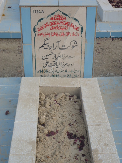 11730 – Shoukat Aara Begum