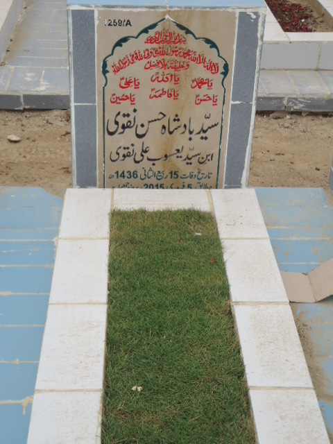 11259 – Syed Badshah Hasan Naqvi