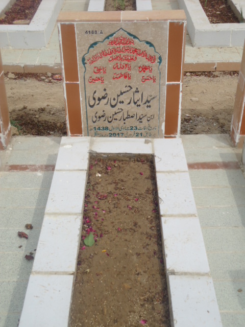 14188 – Syed Esaar Hussain Rizvi