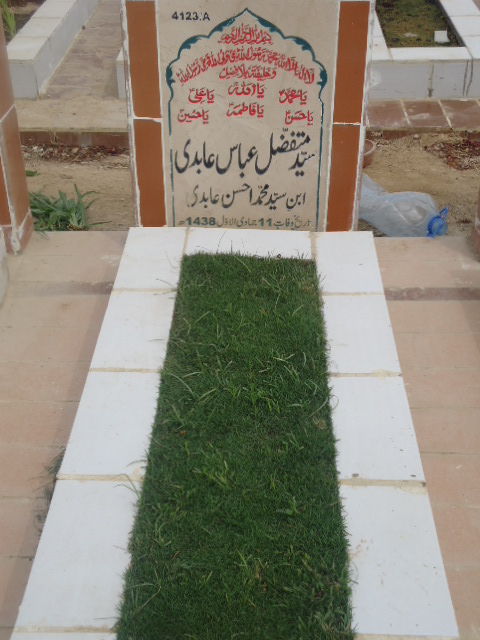 14123 – Syed Mutafazzil Abbas Jaffery
