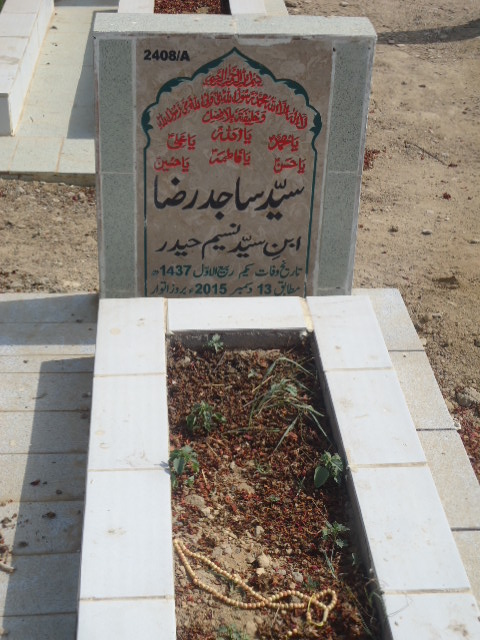 12408 – Syed Sajjid Raza