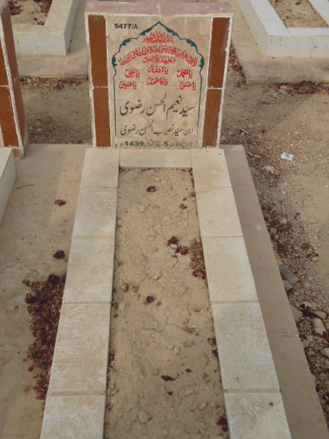 15477 – Syed Naeem Ul Hassan Rizvi