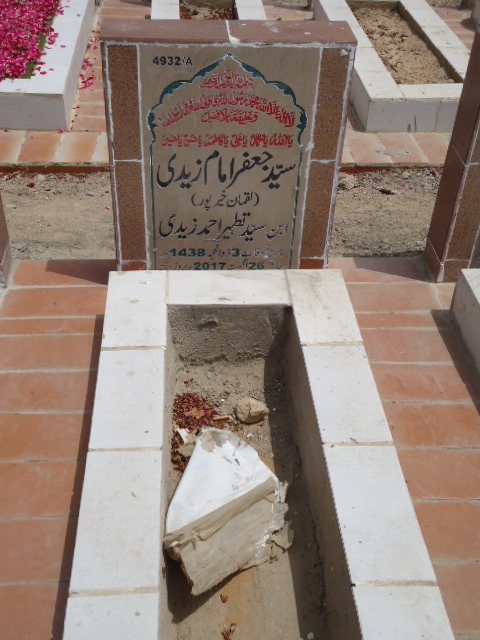 14932 – Syed Jaffar Imam Zaidi