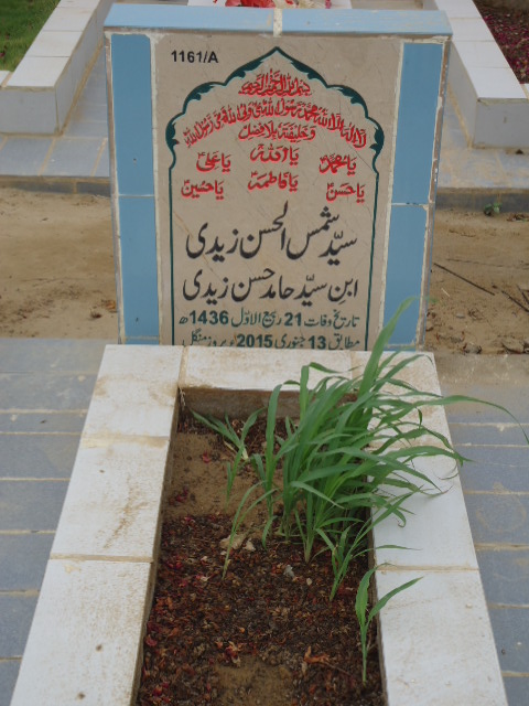 11161 – Syed Shams Ul Hasan Zaidi