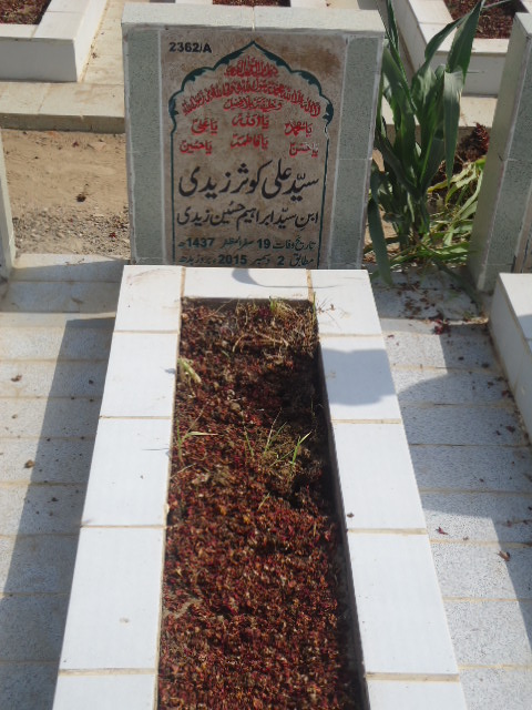 12362 – Syed Ali Kausar Zaidi