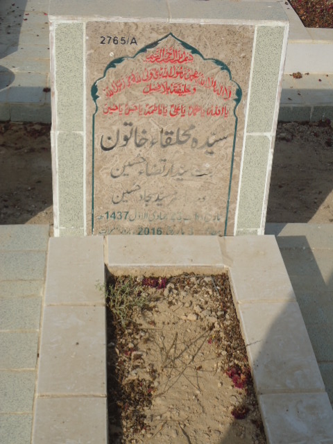 12765 – Syeda Mehlaka Khatoon