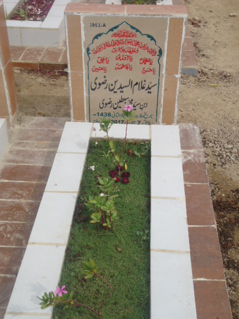 13953 – Syed Ghulam Ul Syedain