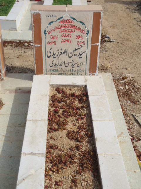 14275 – Syed Hussain Asghar Zaidi