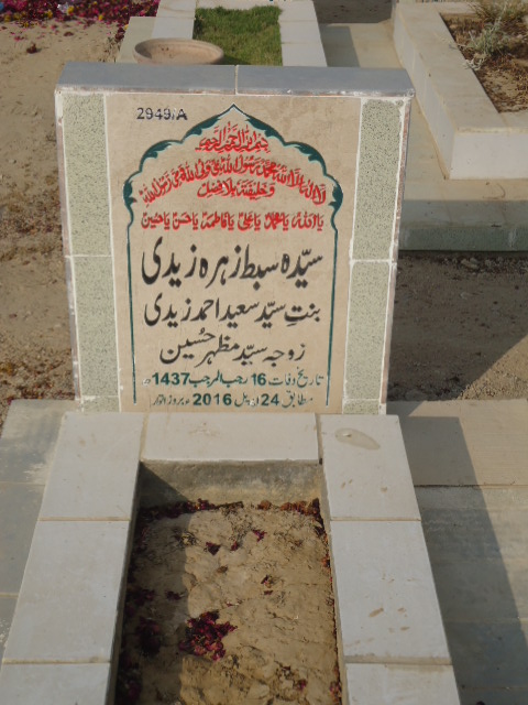 12949 – Syeda Sibte Zehra Zaidi