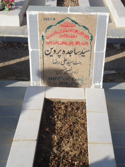 13031 – Syeda Sajida Parveen