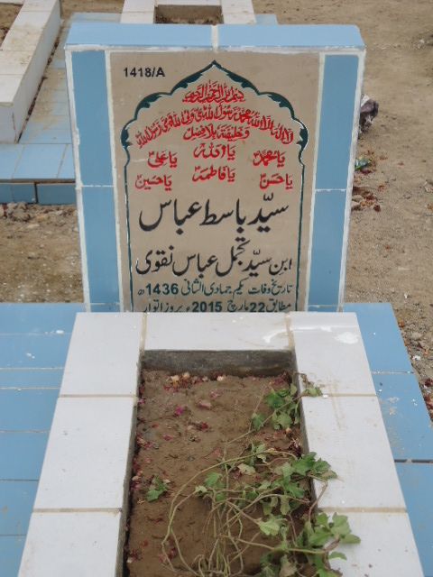 11418 – Syed Basit Abbas