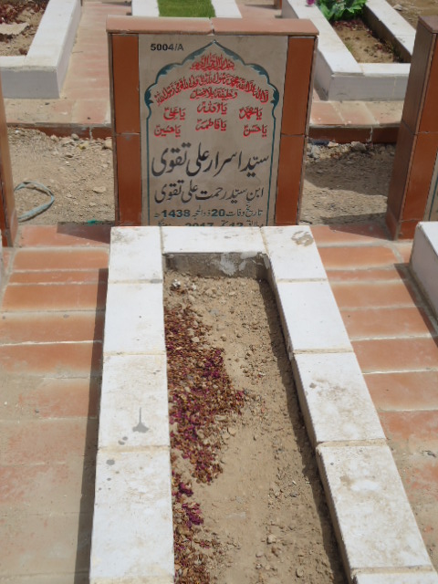 15004 – Syed Israr Ali Taqvi