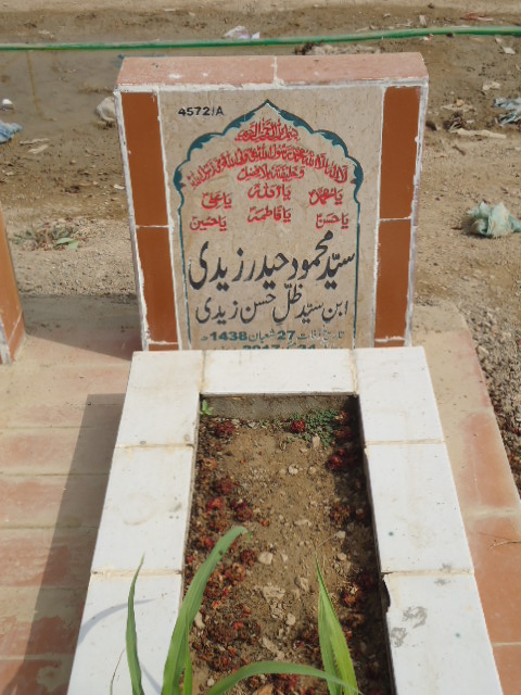 14572 – Syed Mehmood Haider Zaidi